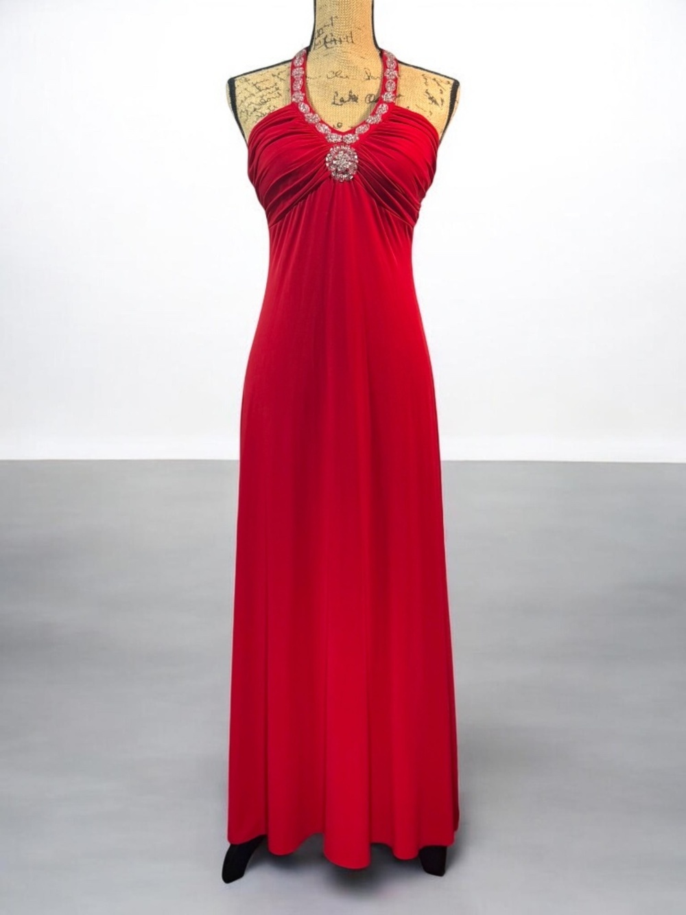 Spense Halter Maxi Dress
